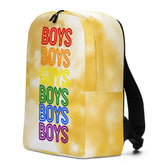 Boys Boys Boys Minimalist Backpack